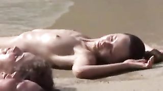 Nude beach women