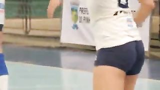 Volleyball ass teen