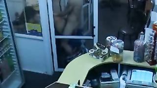 Public sex caught on cam