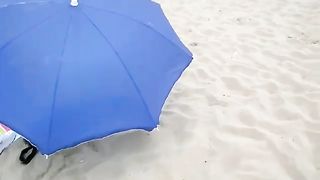 Beach white bikini
