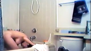 Naked wife in the bathroom