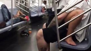 Fuck in public transport